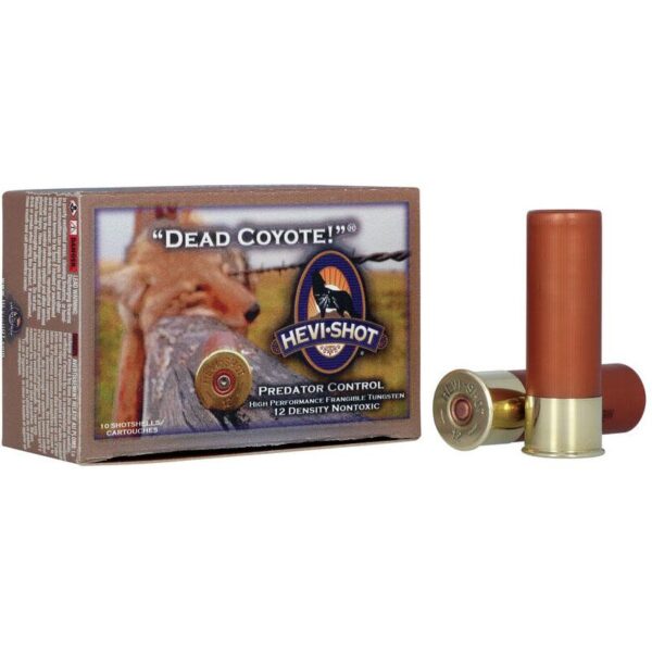 HEVI Shot Dead Coyote 12 ga 3 1 1 2 oz T 1300 fps 10 ct HV43030