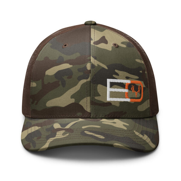 camouflage trucker hat camo brown front 662e691821b74