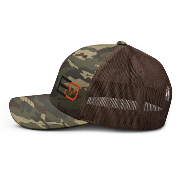 camouflage trucker hat camo brown left 662e6e0865def