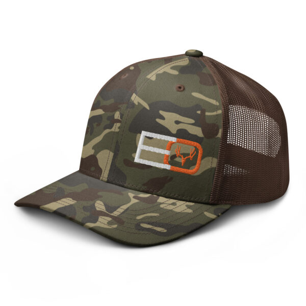 camouflage trucker hat camo brown left front 662e691821c5e