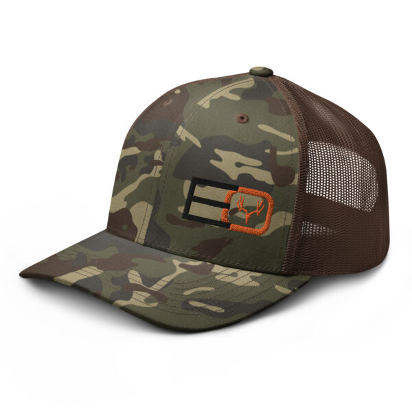 camouflage trucker hat camo brown left front 662e6e0865cca