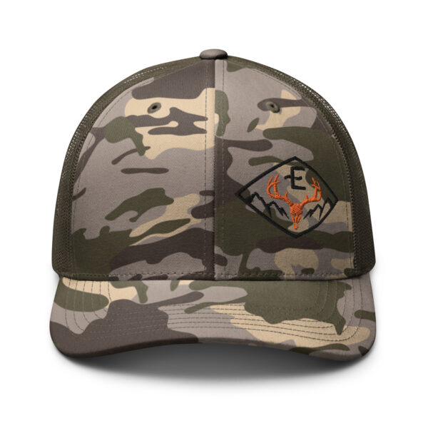 camouflage trucker hat camo olive front 662e7bd32814d