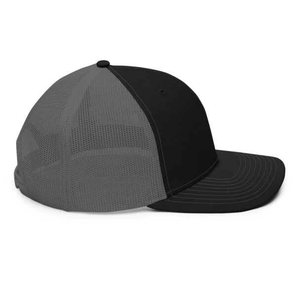 snapback trucker cap black charcoal right side 662e73783332a